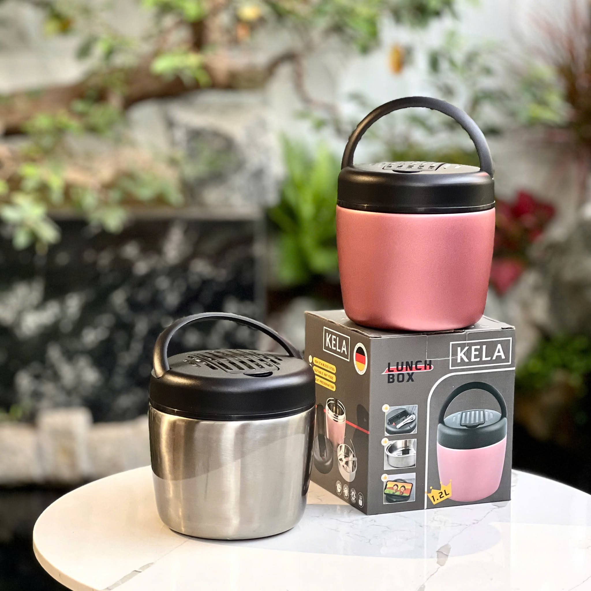 Cặp lồng cơm giữ nhiệt 1200ml kela - Ảnh 6
